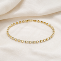 Eternal Love - Heart to Heart Link Charm Bracelet
